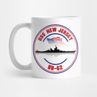 USS New Jersey BB-62 Mug